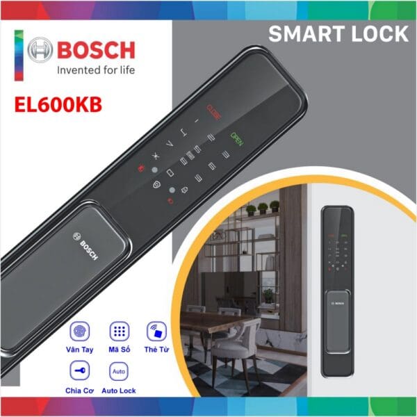 Khóa Điện Tử BOSCH (Đức) - Mã SP: EL600KB