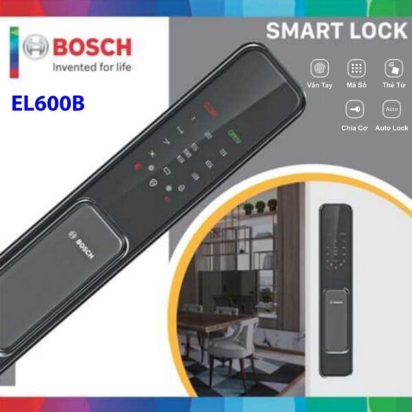 Khóa Điện Tử BOSCH (Đức) – Mã SP: EL600B APP