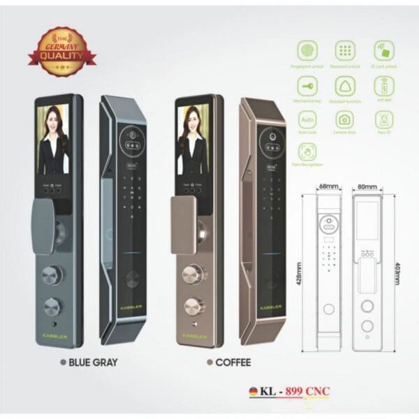 Khóa Điện Tử KASSLER – Mã SP: 899 CNC (APP)